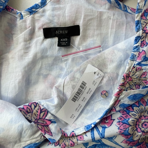 J.Crew ruffle neck top. - Picture 7 of 12